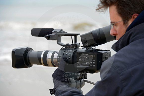 John with his Sony FS700