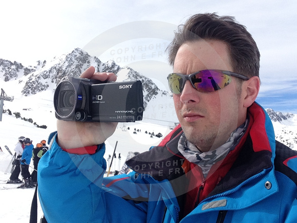 Ski filming with Sony NX30
