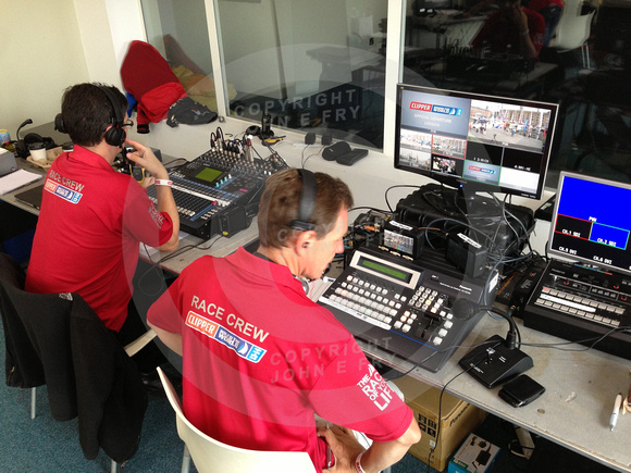 Our multicam HD PPU in London for Clipper Boat Race