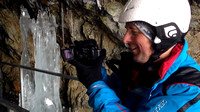 NX30 filming on location in a cave!